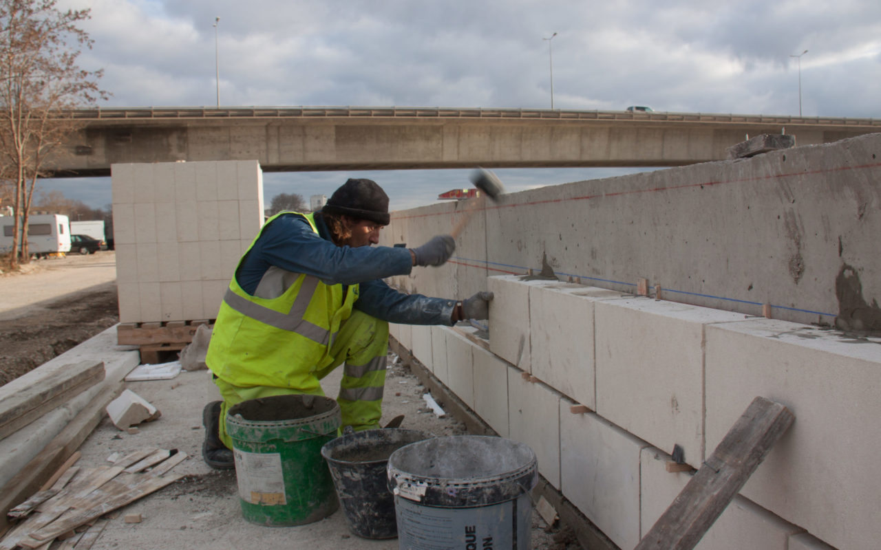 Travaux sur les quais de la gare maritime