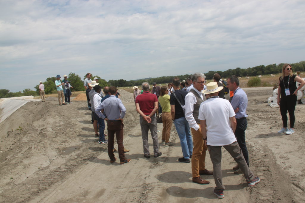 Visite des travaux du SIP de Beaucaire