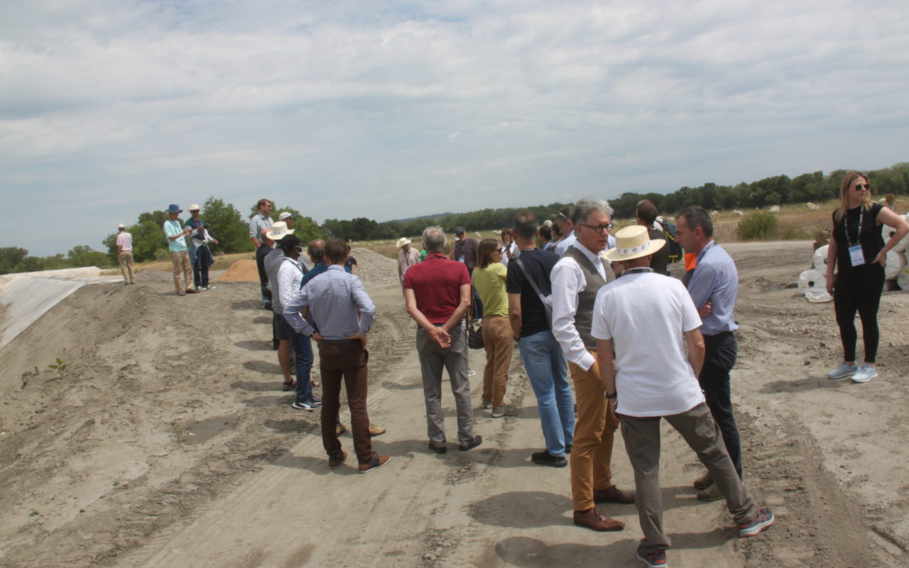 Visite des travaux du SIP de Beaucaire