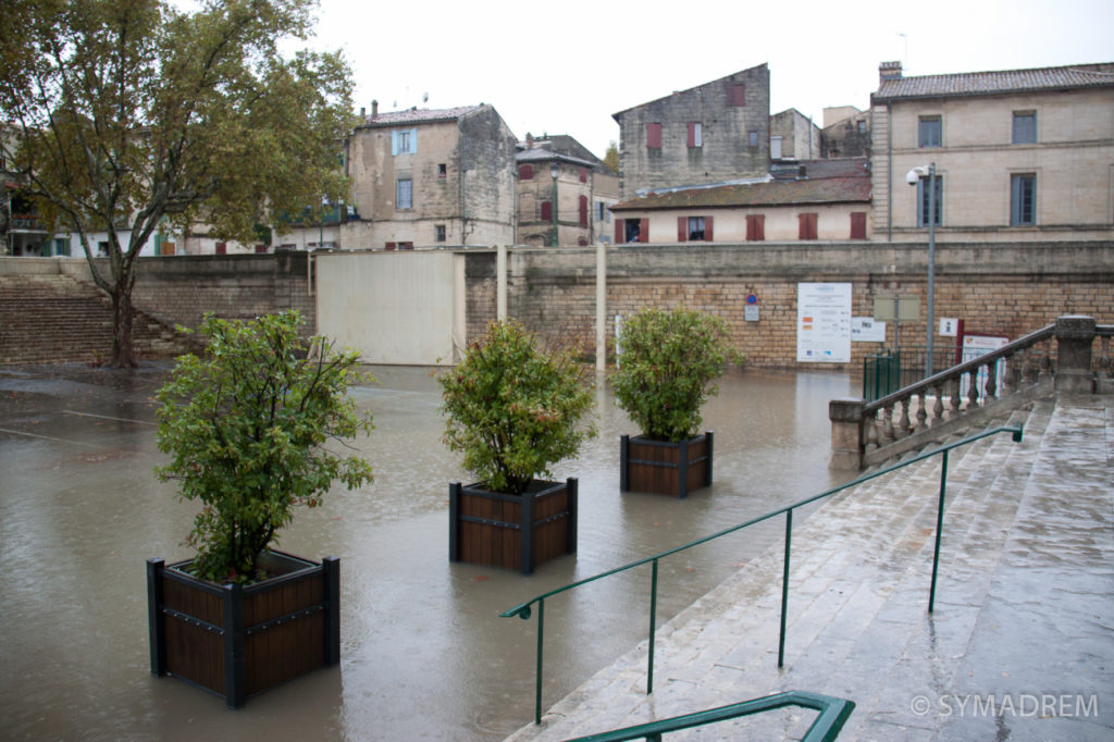 Crue des 5 et 6 novembre 2011 à Beaucaire