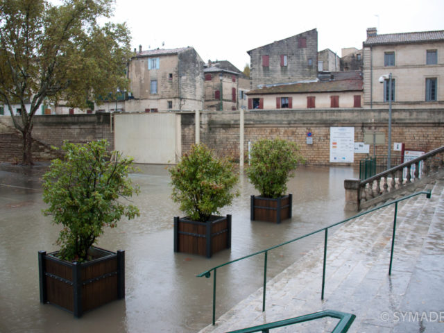 Crue des 5 et 6 novembre 2011 à Beaucaire