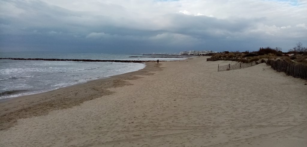 Ouest de la plage du Boucanet