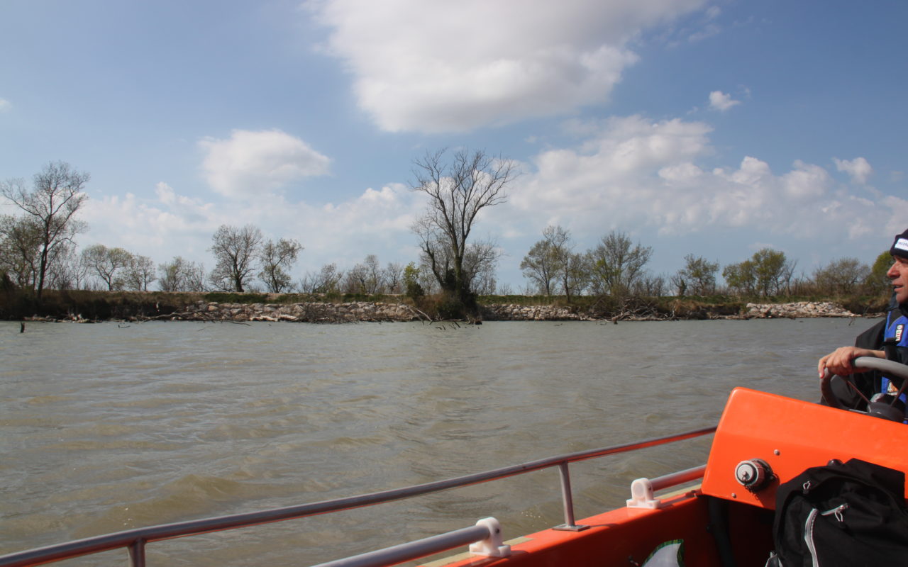 Inspection des berges par voie nautique