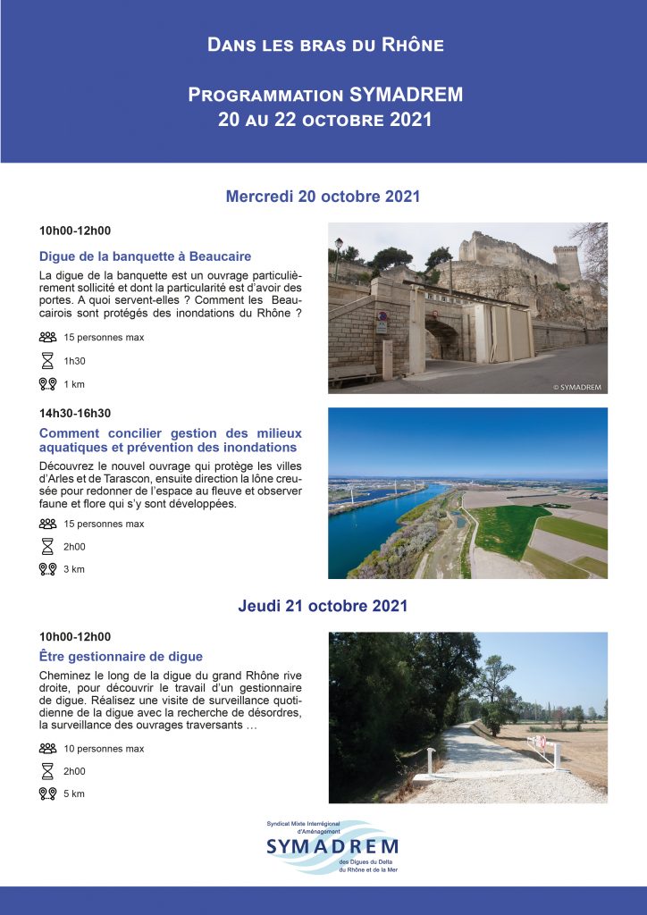 Dans les bras du Rhône - Programme SYMADREM 2021