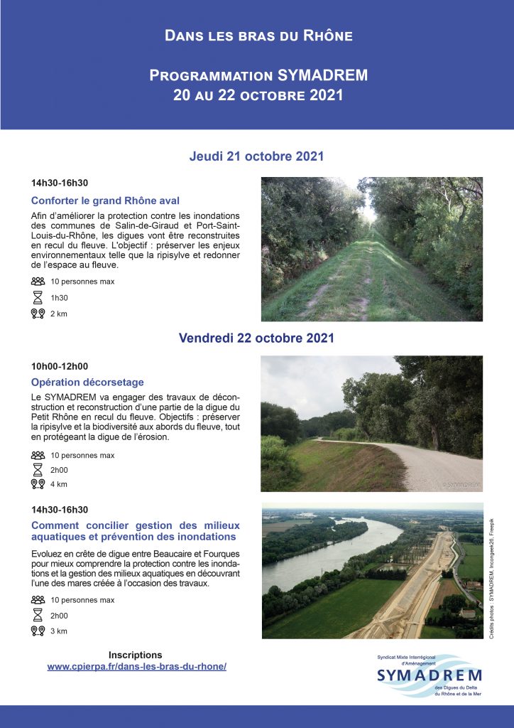 Dans les bras du Rhône - Programme SYMADREM 2021