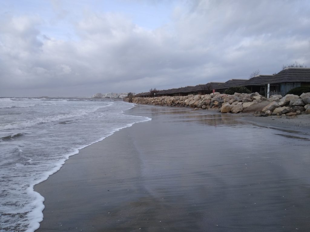 Littoral plage du Boucanet au Grau-du-Roi