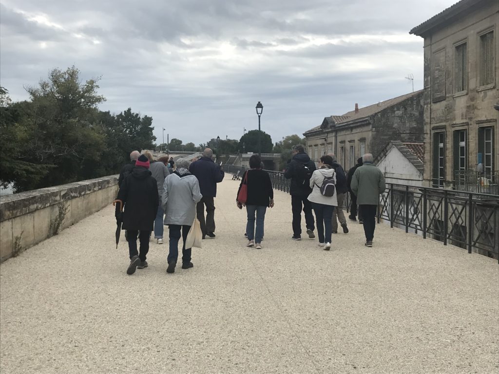 Dans les bras du Rhône 2021 - visite de la digue de la Banquette à Beaucaire