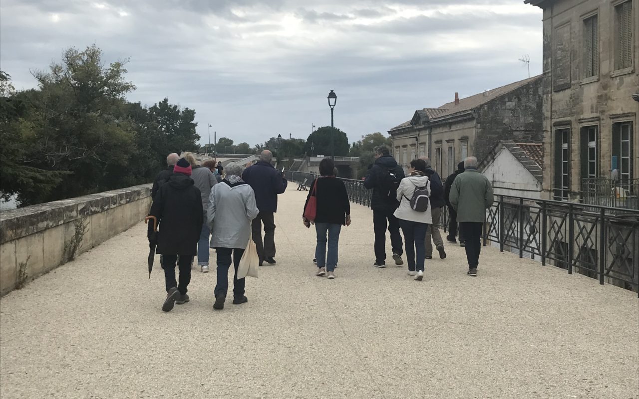 Dans les bras du Rhône 2021 - visite de la digue de la Banquette à Beaucaire