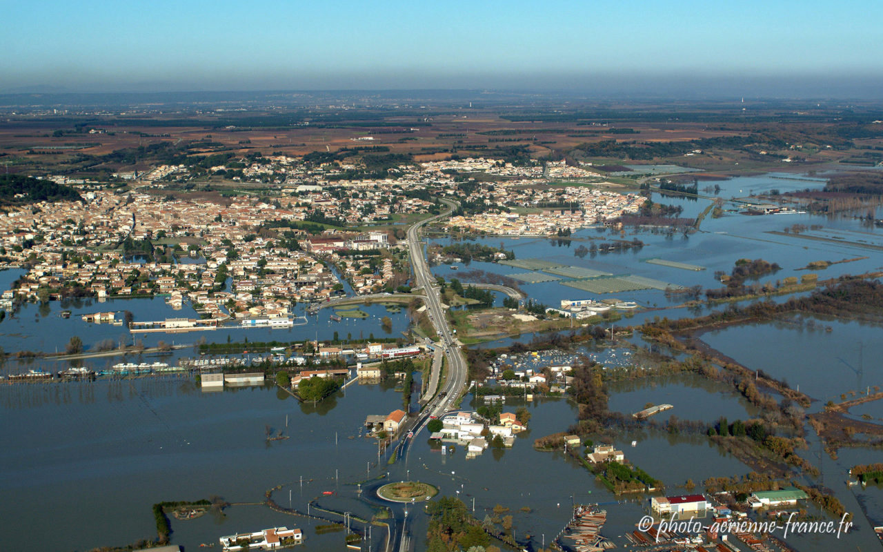 Inondations à Bellegarde en 2003