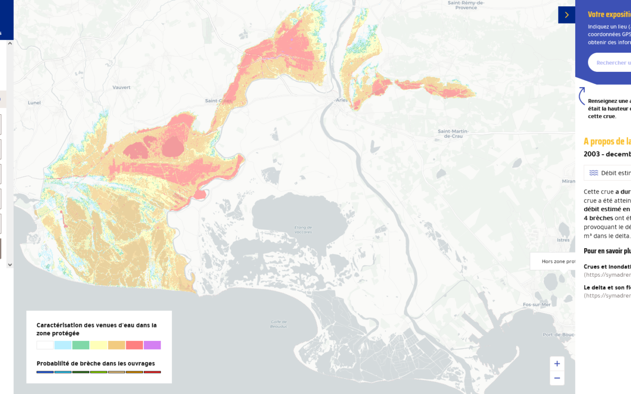 Cartographie interactive des risques