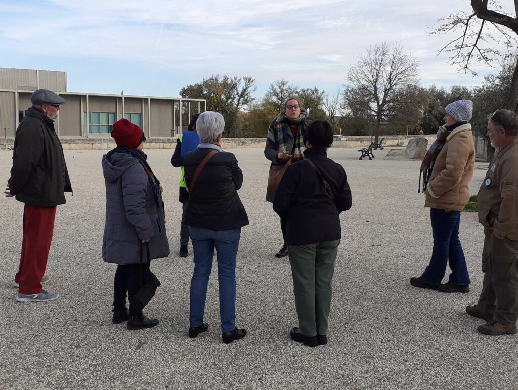 Sortie du mercredi 29 novembre à Beaucaire : une histoire de digue