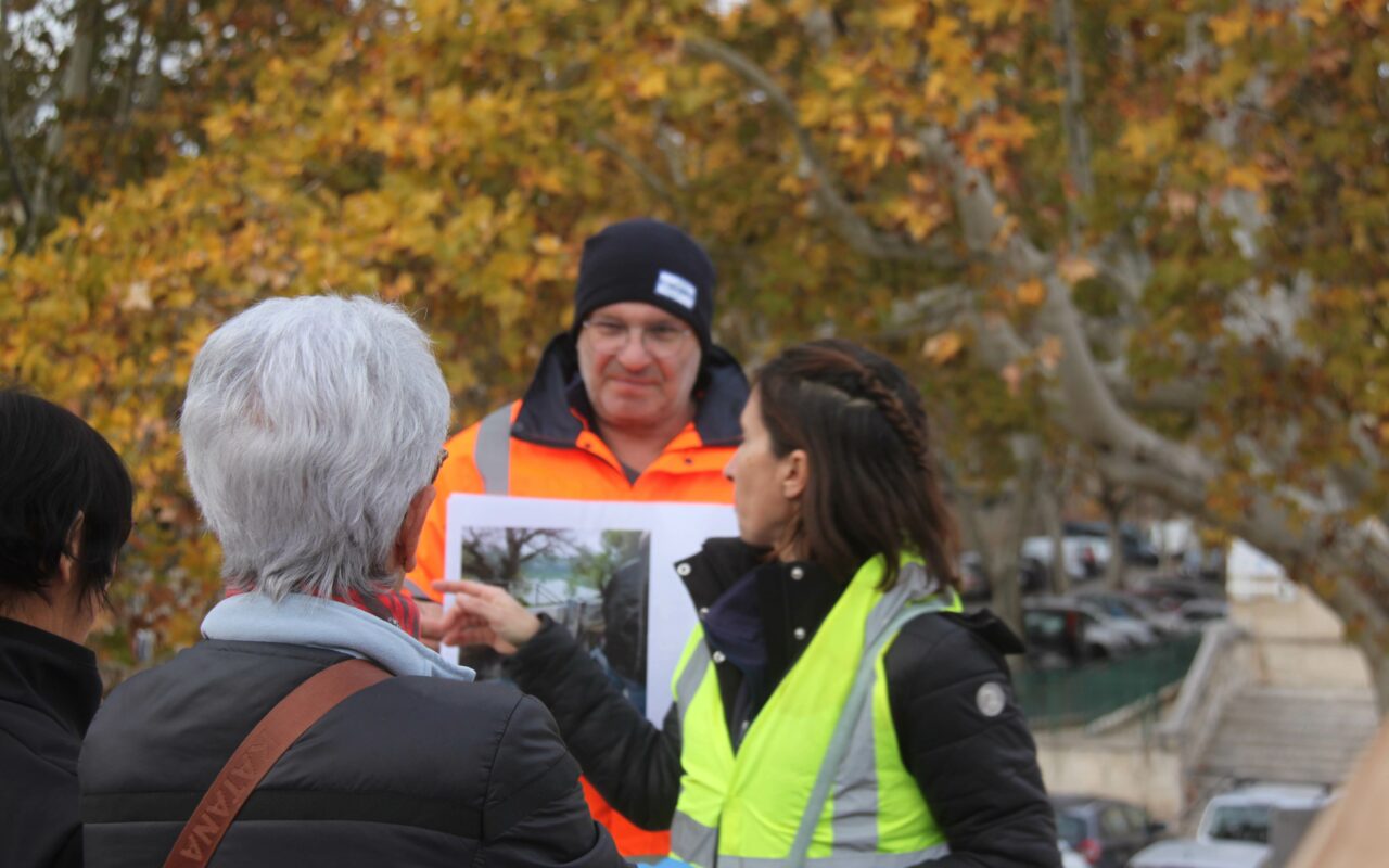 Sortie du mercredi 29 novembre à Beaucaire : une histoire de digue