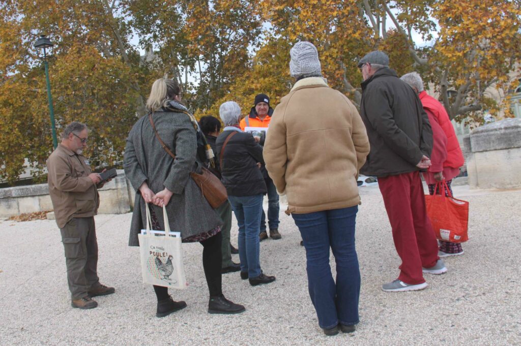 Sortie du mercredi 29 novembre à Beaucaire : une histoire de digue