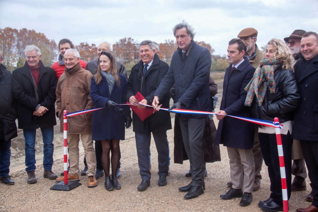 Inauguration des digues urbaines du Vigueirat